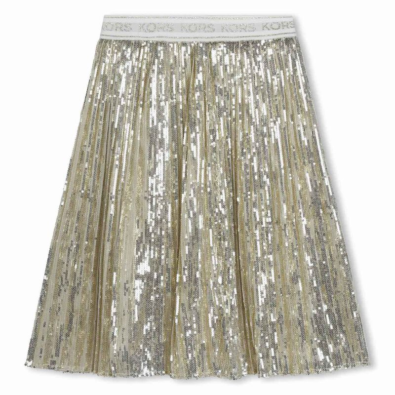 Michael Kors Sequined Pleated Skirt 8 - 12Y image number 0